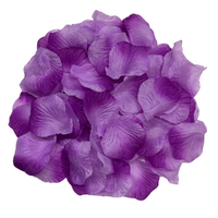120 Scented Purple Rose Petals 5x5cm, Weddings, Valentines Day, Party Theming