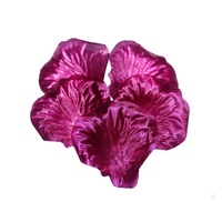 240 Metallic Purple Rose Petals 5x5cm, Weddings, Valentines Day, Party Theme