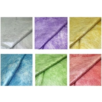 20pce 60x60cm Fine Fibrous Organza Glass Paper Florists Craft Gift Wrap