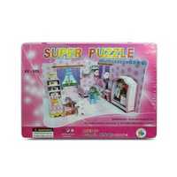 Kids 3D Jigsaw Puzzle Doll House Educational & Fun Thinking Game