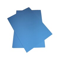 Light Blue 10 EVA Foam Sheets A4 2mm Thick