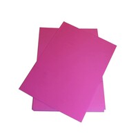 Hot Pink 10 EVA Foam Sheets A4 2mm Thick