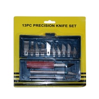13pce Precision Hobby Knife Set with Case