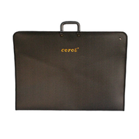 A2 Portfolio with 1 Internal Pocket and Elastic X Straps & Carry Strap