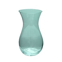 2pce 20cm Classic Style Glass Vase Nice for Roses, and Small Boquets MQ-262