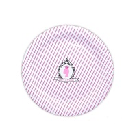 12pce Paper Plates Pink Princess 23cm for Birthday Parties