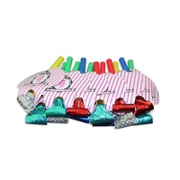 12pce Pink Princess Theme Party Blow Outs 13cm for Theming for Birthday