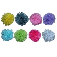 1 x 25cm Tissue Paper Pompom for Weddings, Birthday, Xmas, Events