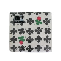 20 Pack Clover with Lady Beatles Design 2 ply Premium Party Napkins 33x33cm Serviettes Disposable