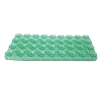 1pce Green 19cm Wall/Drawer Suction Grip Mat Sheet Kitchen/Home Organisation Furniture Stop