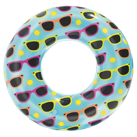 Designer Swim Ring 76cm Inflatable Pool Toy Summer Kids & Family