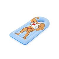 1pce Face Flip Air Mat Muscle Man 188x89cm Pool Beach Inflatable Summer Toy PVC