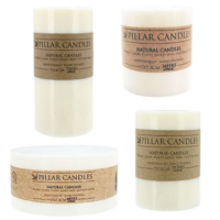 4pce Set of Candles Plant Based Hand Poured Parraffin Free Blean Burn