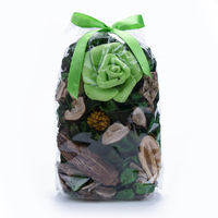 160g Green Pot Pourri Scented Aroma Made with Seed Pods, Leaves & Flowers