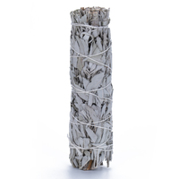 Pure White Sage Smudge Stick 18cm Long 1 Piece Smoke Aromatherapy