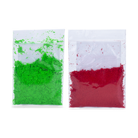 Red & Green Paraffin Wax Set Christmas Colours Dye 4g Pigment DIY Candle Making