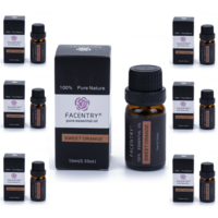 10x 10ml Orange Pure Essential Oil Set Scent Fragrance Aromatherapy