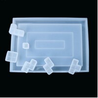 9pce Tetris Game Puzzle Silicone Molds For Epoxy Resin DIY Decorative Art & Craft