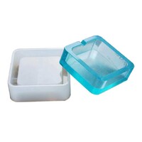 1pce Square Ashtray Silicone Molds For Epoxy Resin DIY Decorative Home Art