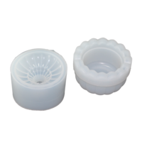 1pce Candy Jar Trinket Silicone Mold For Epoxy Resin DIY Decorative Art & Craft
