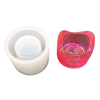 1pce Tealight Holder Silicone Mold For Epoxy Resin 6.3cmD DIY Home Decor