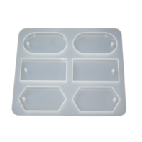 1pce Abstract Pendants Silicone Mold For Epoxy Resin DIY Jewellery Necklace Art