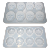 1pce Sugar Skulls Silicone Mold For Epoxy Resin DIY Jewellery Making Pendant