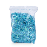 20g Aqua Blue Glitter Flakes Metallic Iridescent Colour Arts & Crafts Or Epoxy Resin
