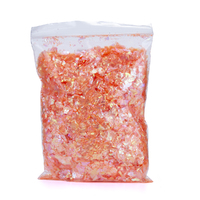 20g Orange Glitter Flakes Metallic Iridescent Colour Arts & Crafts Or Epoxy Resin