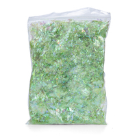 20g Green Glitter Flakes Metallic Iridescent Colour Arts & Crafts Or Epoxy Resin