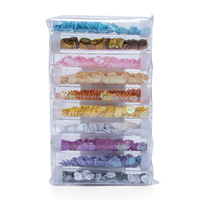 10pce Shells Bright Glitter Sequins Mix Ins Tubes For Epoxy Resin Iridescent Art