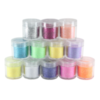 90g Glitter Epoxy Resin Art Mix in Tubs 12 Colours Metallic Dust Craft