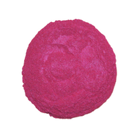 Mica Pigment Powder Deep Pink Pearlescent Colour 8g for Epoxy Resin Metallic Art