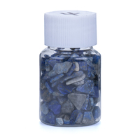 46g Lapis Lazuli Gemstone Crystal Chips In Tub Polished Natural Mini Size 