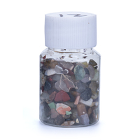 36g Mixed Gemstone Crystal Chips In Tub Polished Natural Mini Size 