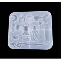 Kids Trinkets/Objects Silicone Mold For Epoxy Resin DIY Art Project