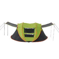 Pop Up Tent for Outdoors & Camping 5-8 Person 2.8x2x1.2m Green & Grey