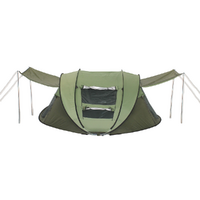 Pop Up Tent for Outdoors & Camping  5-8 Person 2.8x2x1.2m Dark Green 