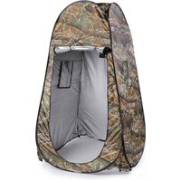 Pop Up Outdoor Changing Tent 1.2x1.2x1.9m Camouflage for Clothing & Camping