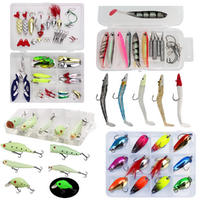 Fishing Soft & Hard Bait Lure Bundle Set 79pces Tackle Kit Hooks, Jigs, Spinners & More