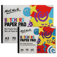 2pce Set of A3 & A4 Butchers Paper Pads 70gsm Kids Art and Craft