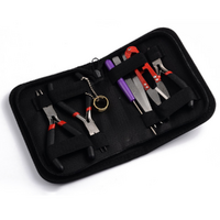 Tool Kit Jewellery Making DIY Hand Tools 8 Piece Set in Wallet Portable