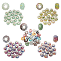 Mixed Multicolour Beads 100pce for Bracelets Necklaces Jewellery Making Bundle