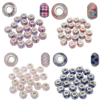 Mixed Retro Style Beads Set 80pce for Bracelets Necklaces Jewellery Making Bundle