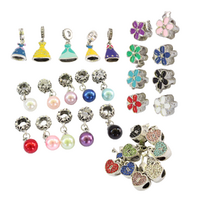 Mixed Ladies & Girly Charm Beads 31pce for Bracelets, Jewellery Bundle Set