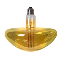 Edison LED Light Globe Mushroom 4 Watt Filament Bulb E27 Screw Amber Warm White