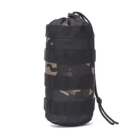 Water Bottle Holder Bag Secure Storage for Bag or Belt Camouflage