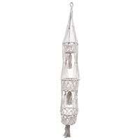 New 1pce 160cm Macrame 3 Tier Pot Hanger Natural Triple