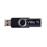 New 5pce 4GB USB Flash Drive Storage w/ Ring Swivel Portable