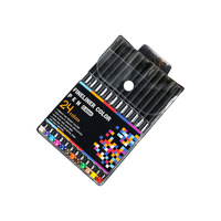 24pce 0.4mm Fine Liner Pens Fine Tip Excellent Quality Sketching and Drawing
